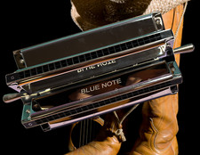 BRAND NEW PROFESSINOAL BLUE NOTE BRAND SEXTET HARMONICA PADDEL WHEEL HARMONICA