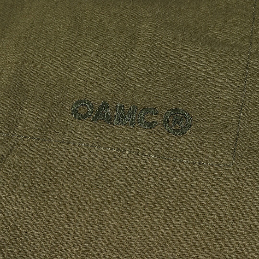 OAMC(OVER ALL MASTER CLOTH)◆24SS/Ian Shirt Short Sleeved/半袖シャツ/S/3920700213 OAMC Shirts Size: S 24SS Ripstop Cotton Zip Short Sleeve Ian