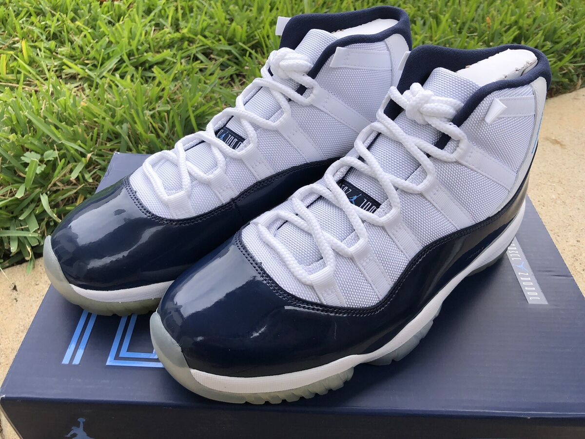Nike Air Jordan 11 XI Retro UNC Win Like 82 378037-123 Men Nike Air Jordan 11 XI Retro UNC Win Like 82 378037-123 Men