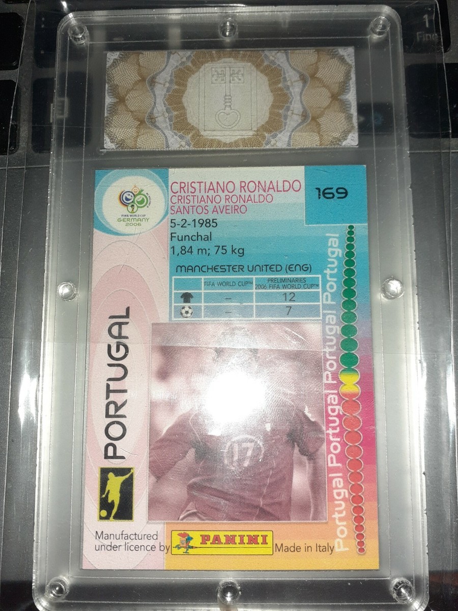2006 WORLD CUP #169 クリスティアーノ・ロナウド PSA8 2006 WORLD CUP #169 クリスティアーノ・ロナウド PSA8