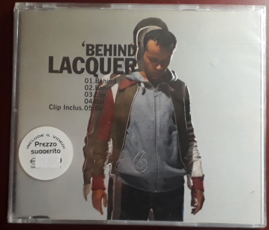 LACQUER- BEHIND 4 PZ+VIDEO* CDS BRAND NEW STILL SEALED NUOVO SIGILLATO RARE