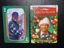 Swap Playing Card   NATIONAL LAMPOONS CHRISTMAS VACATION   Nine of Clubs