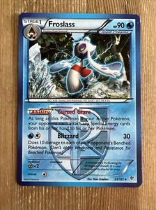 Pokemon TCG Froslass 23/101 Rare BW Plasma Blast LP