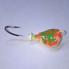 10 SPARKIE BLACKFISH  **WHITE ORANGE TOG GREEN** Jigs Heads Tautog  T&A  TOG JIG
