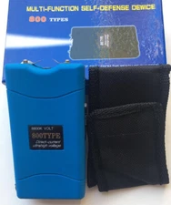 Rechargeable Stun Gun with LED Light - Free Taser Holster ，USA seller！