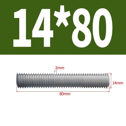 A2 Stainless Steel Threaded Rod Full Thread Studding Bar M10 M12 M14 M16 M18 M20 - Picture 63 of 133