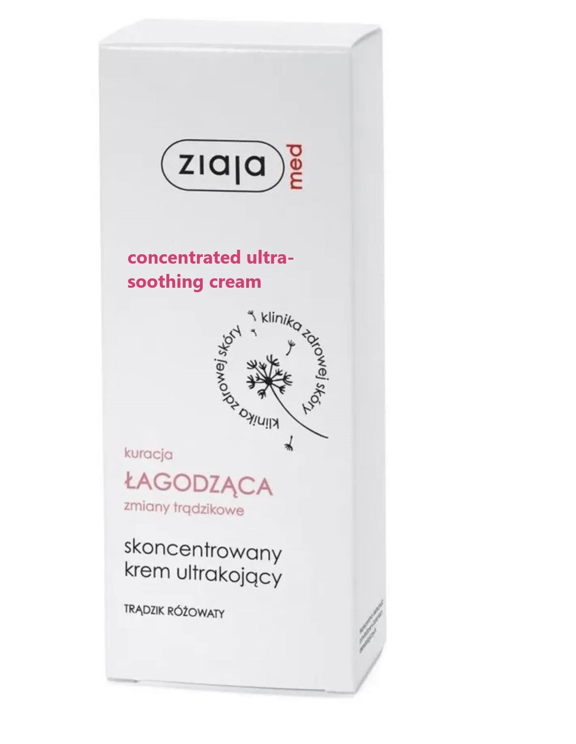 Ziaja Med Soothing treatment, concentrated ultra-soothing cream, 50 ml