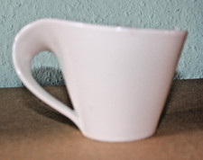 Villeroy Boch V&B New Wave Cafe au lait Tasse nur V&B  weiß H 10 Ø 11,5 cm 2257