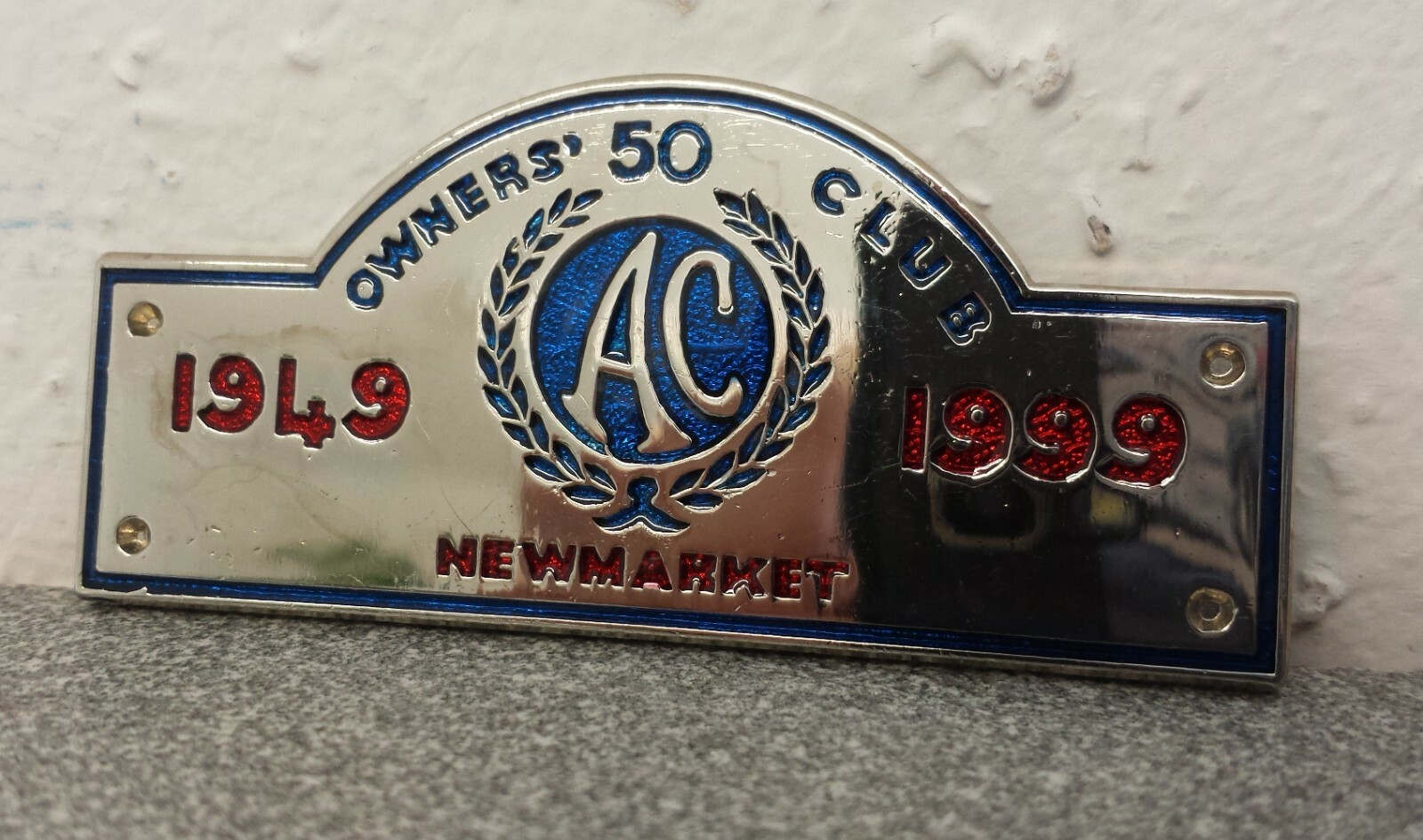 AC Owners Club Badge Anstecknadel 50 Years eBay