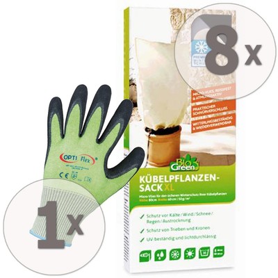 Alouweekuky Winterschutz Für Blumenkästen 150x45x40cm - 4 Stück Frostschutz Für Kübelpflanzen