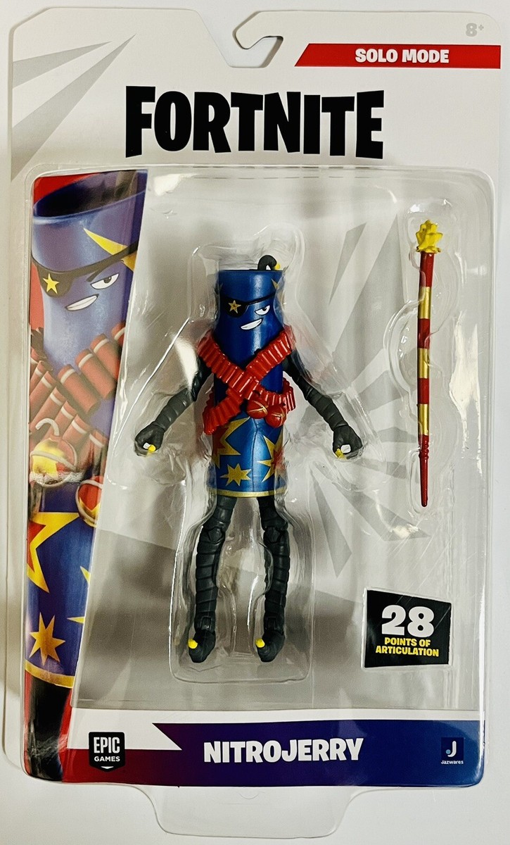 Fortnite Jazwares Series 21 action figure Nitrojerry New *Item