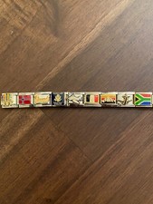 20 Charm Travel/ Passport/ Airplane Completed Bracelet  Italian Charm New