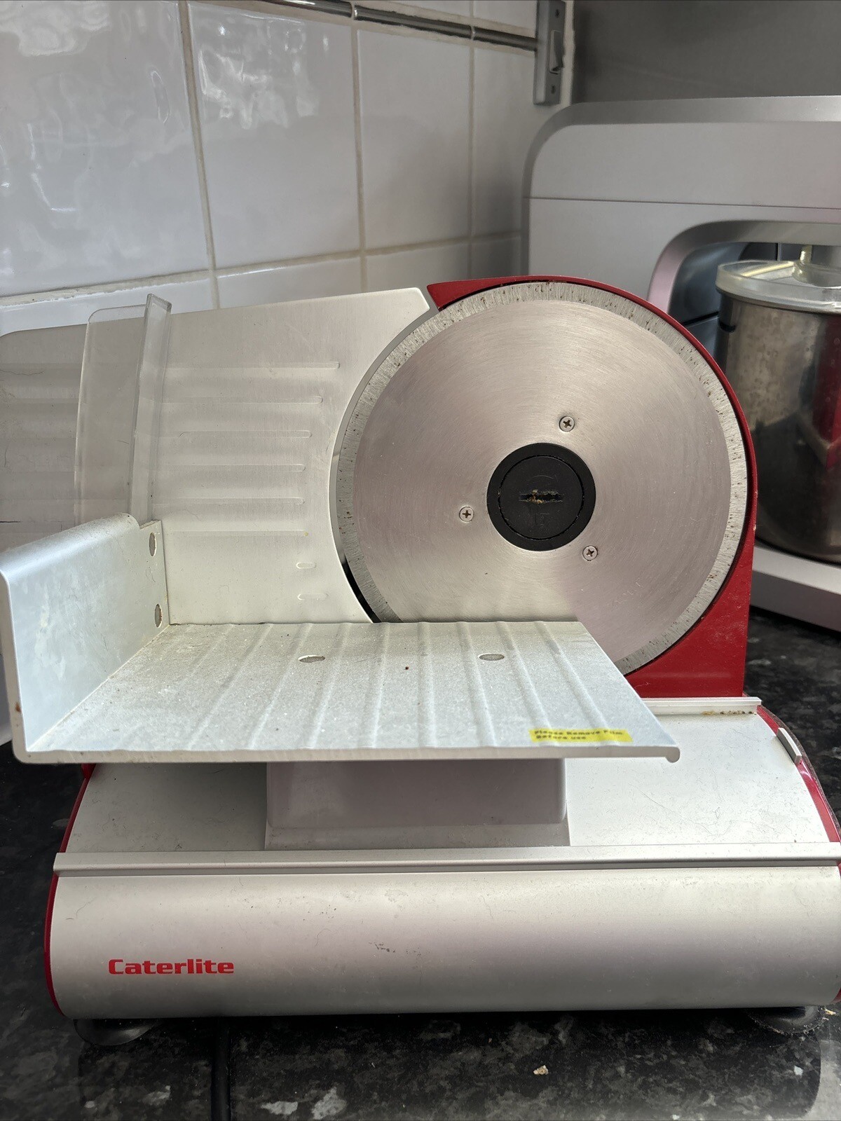 Caterlite Light Duty Meat Slicer GH489 190mm double Blade eBay