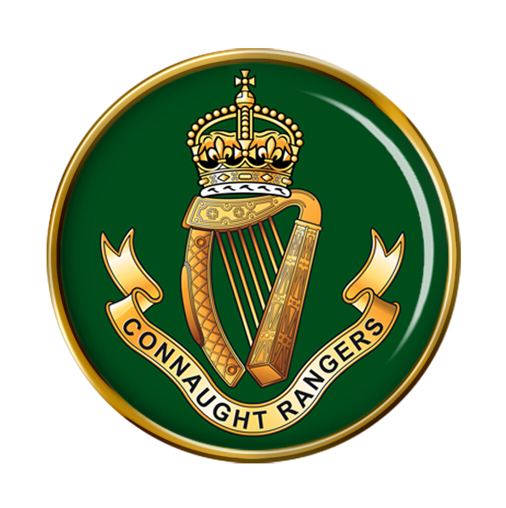 Connaught Rangers, British Army Pin Badge eBay