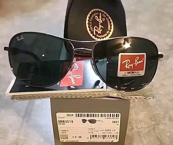 ?️ Ray-Ban Sunglasses – Classic Metal Frame | Includes Case 71cP6H4ls8L._AC_SY350_QL65_.jpg main image 3