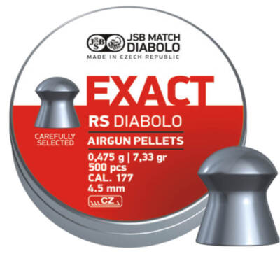 JSB Exact RS Ø4,52 (.177); 0,475g; 500 Stück