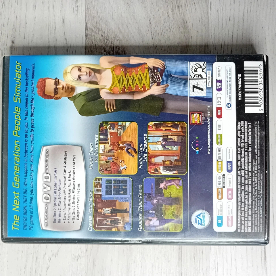 THE SIMS 2 PC SPECIAL DVD EDITION - RARE RETRO GAMING (BONUS DISC ONLY) - Image 3 of 3