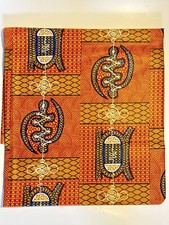 African Wax Print Fabric Kente Tribal Pattern Dashiki