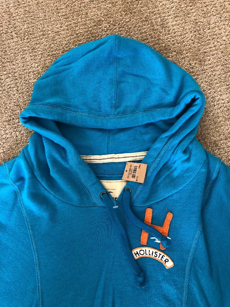 Hollister turquoise hoodie sales