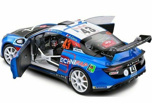 SOLIDO 1:18 AUTO DIE CAST METAL ALPINE A110 RALLY #43 MONTECARLO (2021) S1801614 - Foto 2 di 4
