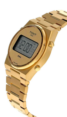 Tissot PRX Digital Quartz Gold 40MM SS Men's Watch T1374633302000