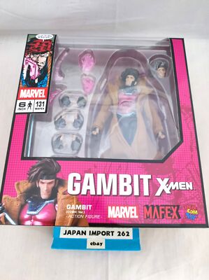 Medicom toy製Mafex 131 Gambit ガンビット MAFEX No.131 GAMBIT COMIC Ver X-MEN Action Figure MEDICOM