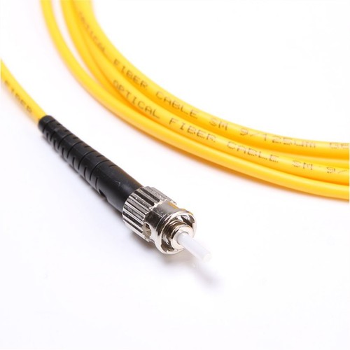 3m SC to ST Fiber Optic SingleMode 9/125 Optical Simplex Cable Patch Cord Yellow - Picture 3 of 5