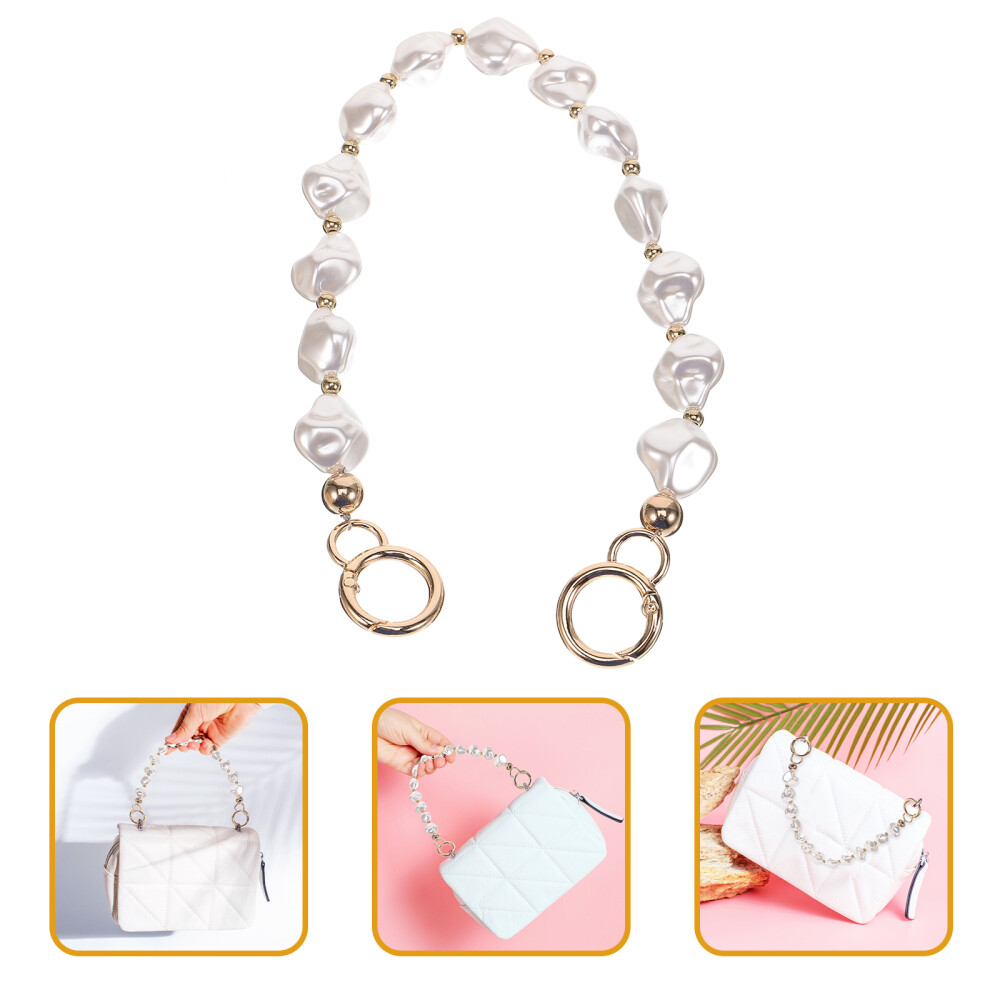 Pearl Handle Replacement Chain for Handbags and Bags