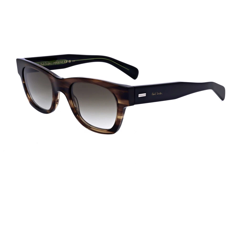 Gafas de sol Paul Smith para hombre 51 mm marrón a rayas PSSN097HIGHGATE-210