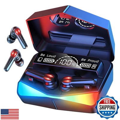 M28 Wireless Earbuds TWS Bluetooth 5.1 Earphones Touch Control Headphones Mic