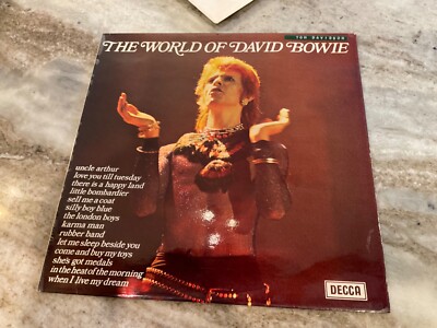 DAVID BOWIE LP The World of David Bowie DECCA SPA58 NM/VG UK PRESS 1973 ...