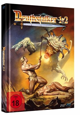 Deathstalker - Teil: 1 & 2 - Uncut (1983)[2 Blu-ray's Mediabook/FSK 18/Neu/OVP]
