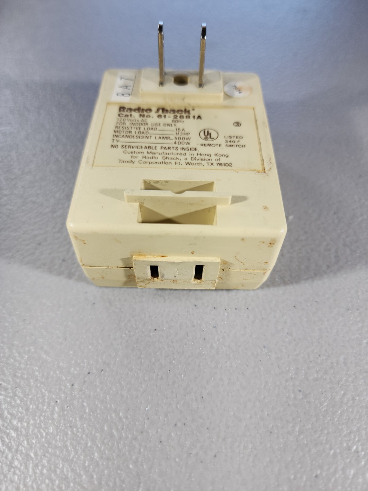 Radio Shack Plug n Power Appliance/Lamp Module 612681A X10 / 2 Prong