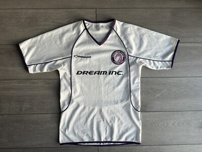Harchester United 2004/2005 Fußball Away Trikot Shirt Sky 1 Dream Team Gr. S