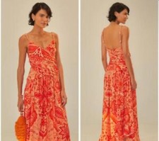 FARM RIO Lightweight Boho Maxi Dress - Size L