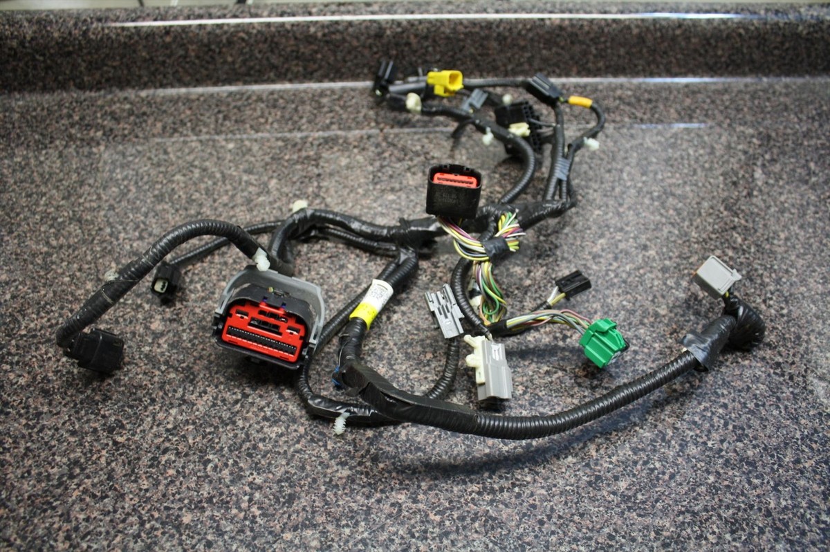 V843*2wayホルター付*ゴールドバックルベアドレスwhM 2009 FORD FLEX 3.5L SEL FRONT SEAT POWER WIRE HARNESS 8U5T