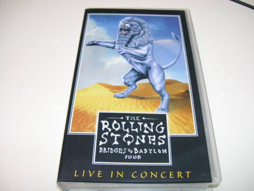 The Rolling Stones - Bridges to Babylon 1998 Live VHS EAGLE ROCK - Afbeelding 1 van 3