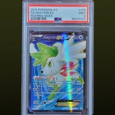 2015 POKEMON XY CIELI RUGGENTI SHAYMIN EX #106/108 FULL ART PSA 9