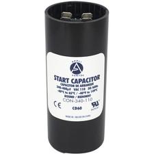 Appli Parts Con-340-110 Motor Start Capacitor 340-408 Mfd Uf 110-125 Vac. Unive