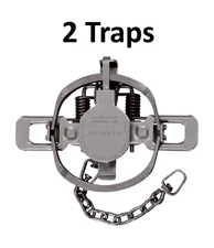 2 MB-450 Offset Jaw Minnesota Brand Trap Trapping Supplies 2 Traps