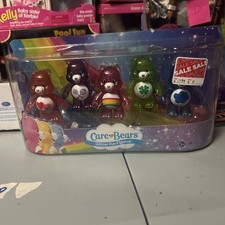 NIB 2017 Just Play Care Bears Glitter Fun Figures