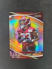 2025 Panini Absolute - Rookies Trey Amos #190 Spectrum Orange /150 (RC)