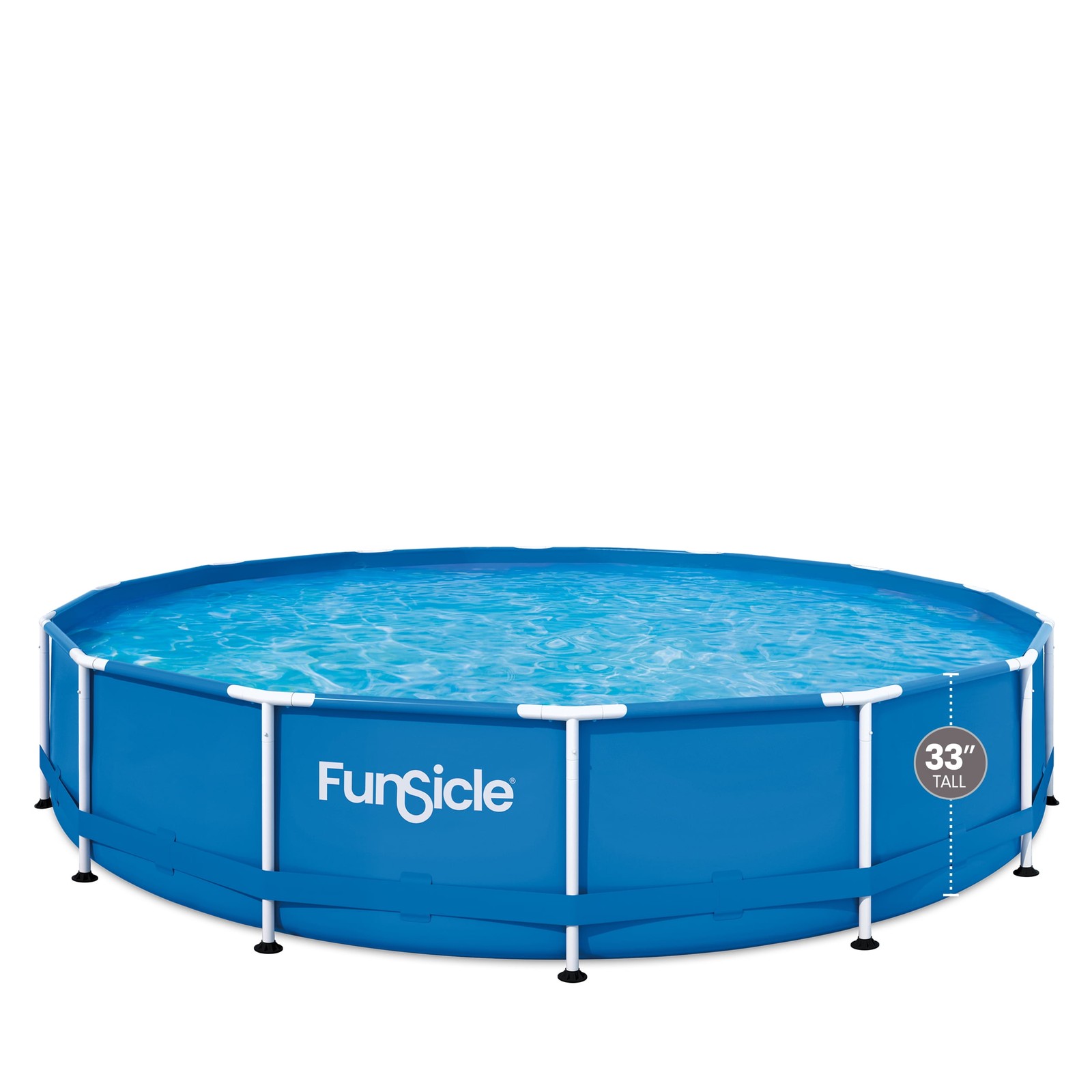 Funsicle 14ft Activity Above Ground Metal Frame Swimming Pool with SkimmerPlus 22990₽