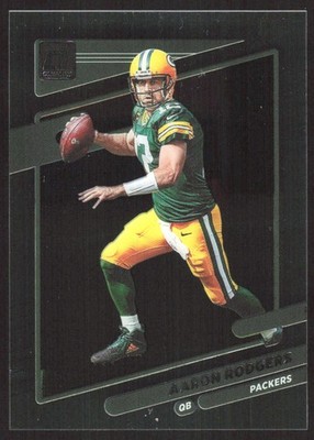 737J 2021 Clearly Donruss #17 Aaron Rodgers