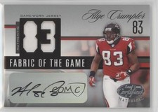2006 Leaf Certified Materials Fabric of the Game 13/83 Alge Crumpler Auto 0aa