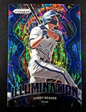 2022 Panini Prizm - Illumination Corey Seager #IL-5 Navy Blue Kaleidoscope Prizm