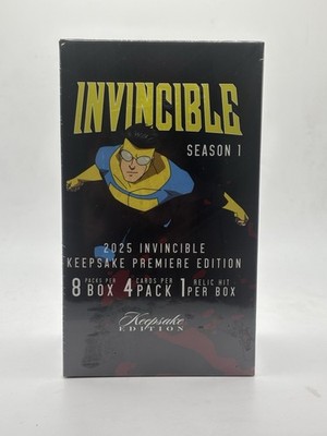 2025 Invincible Keepsake Premiere Edition Blaster Box Factory Sealed 1 Relic/Box