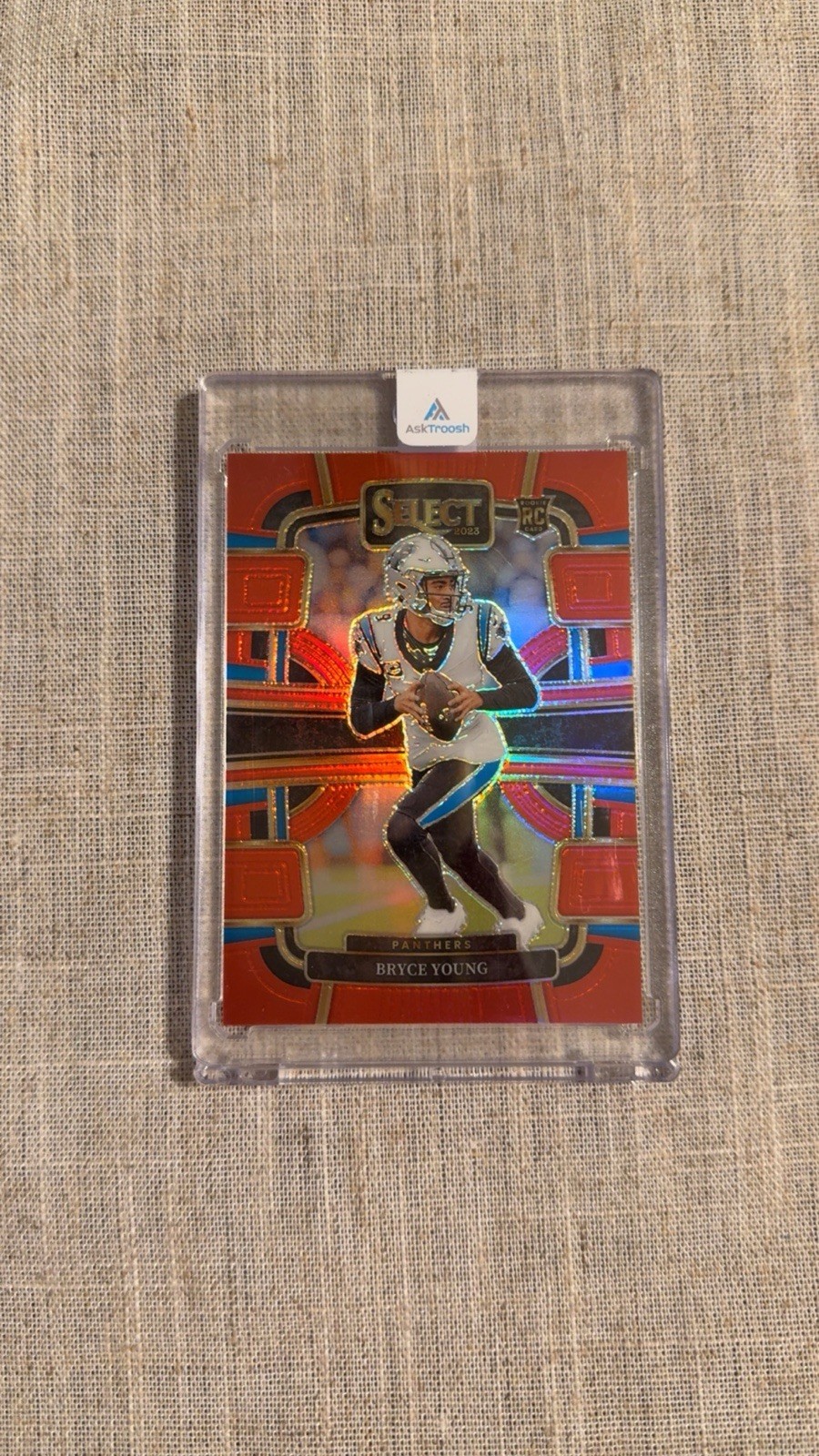 2023 Panini Select - Concourse Bryce Young #14 Red Prizm /99 (RC)