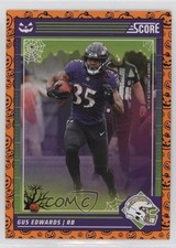 2024 Panini Score-A-Treat Pumpkins Gus Edwards #20 0w8