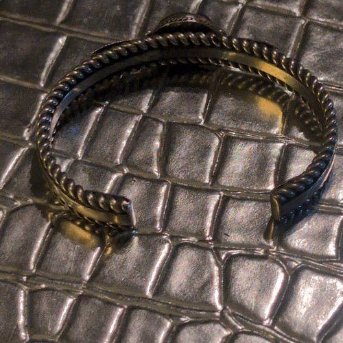 Vintage Zuni Fred Harvey Sterling Silver Bracelet - Picture 5 of 6